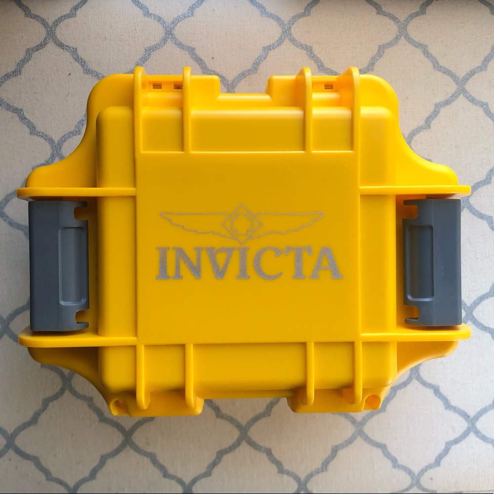 Invicta 1 Slot Impact Watch Case Yellow - DC1YEL